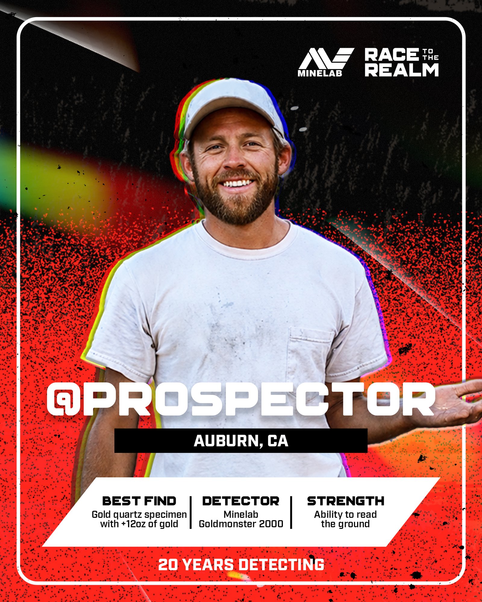 Prospector, Race to the Realm finalist from Auburn, California