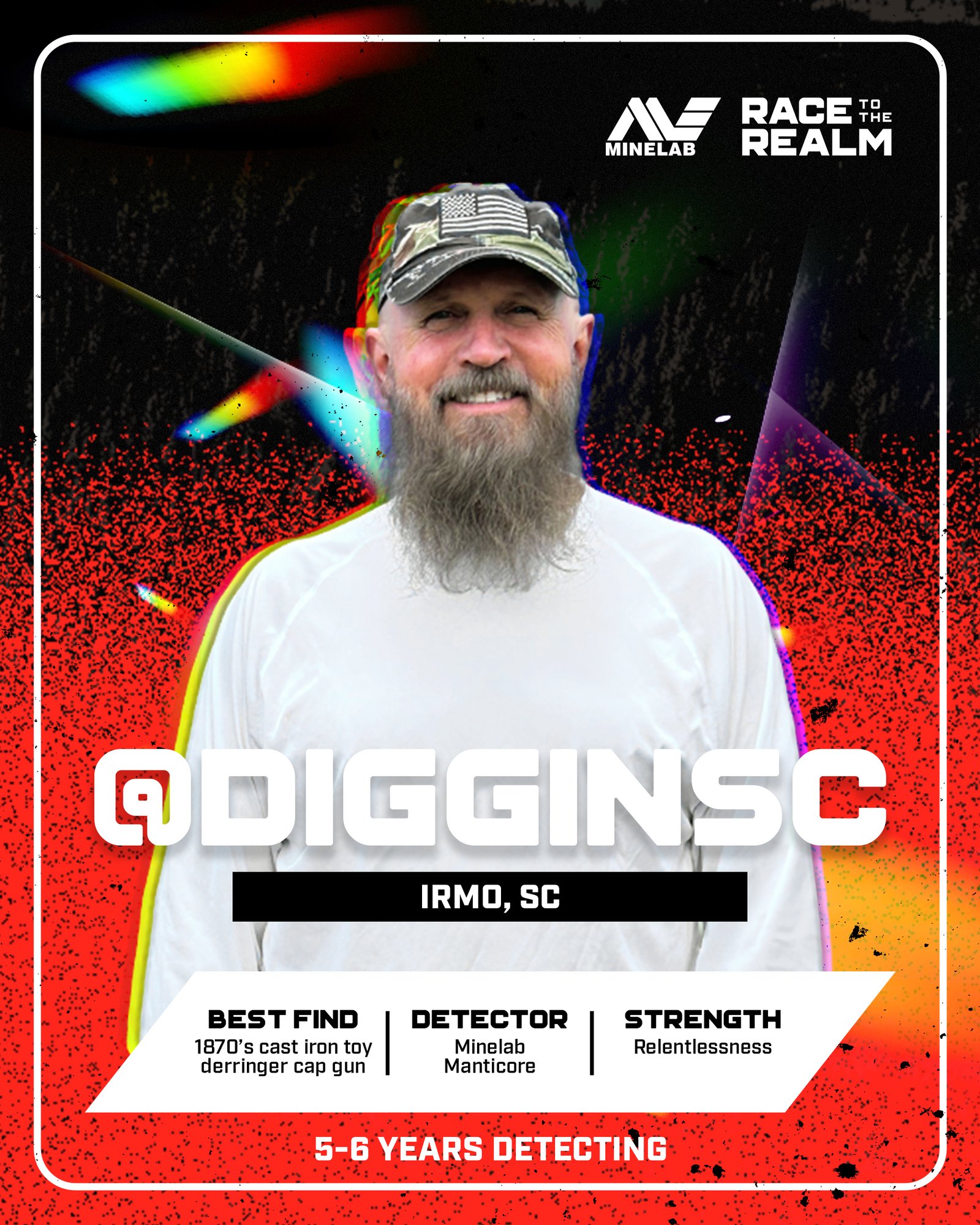 DigginSC, Race to the Realm finalist from Irmo, South Carolina